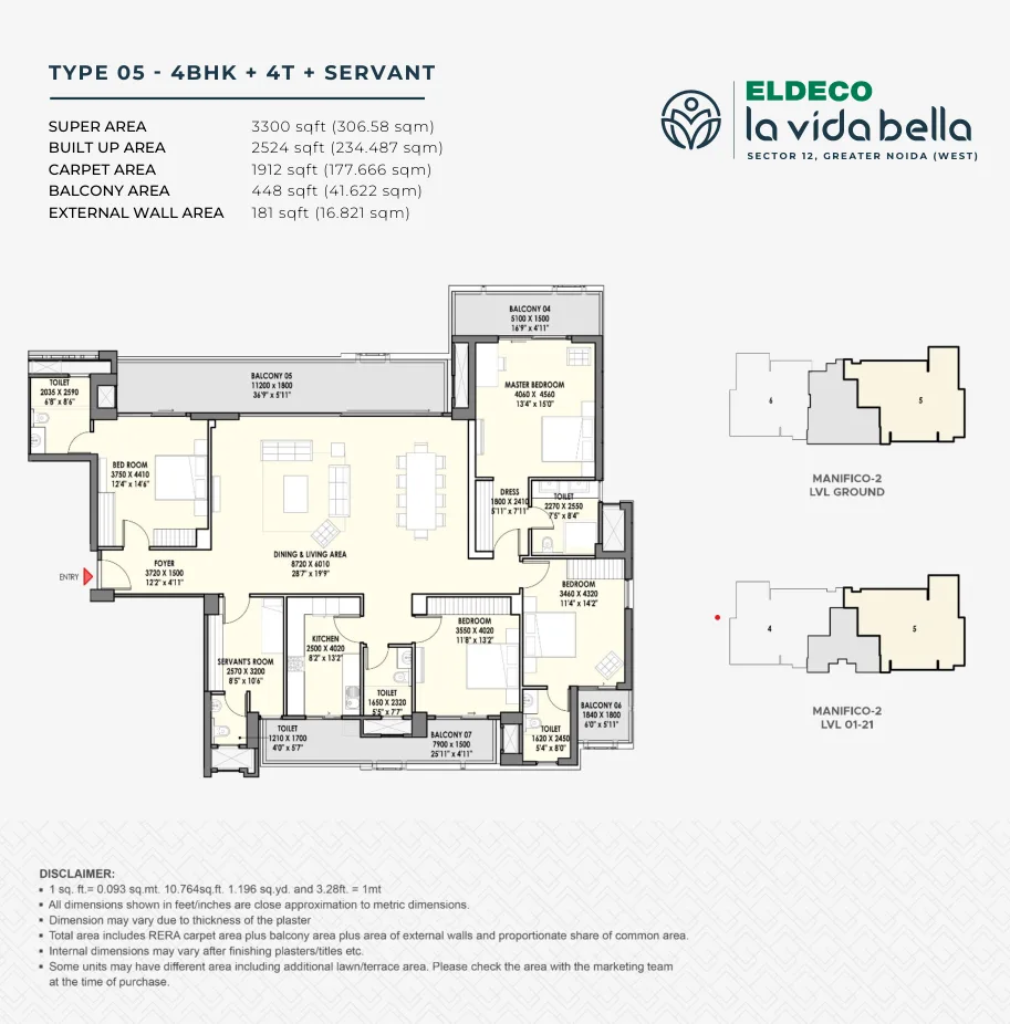 Eldeco La Vida Bella — Other