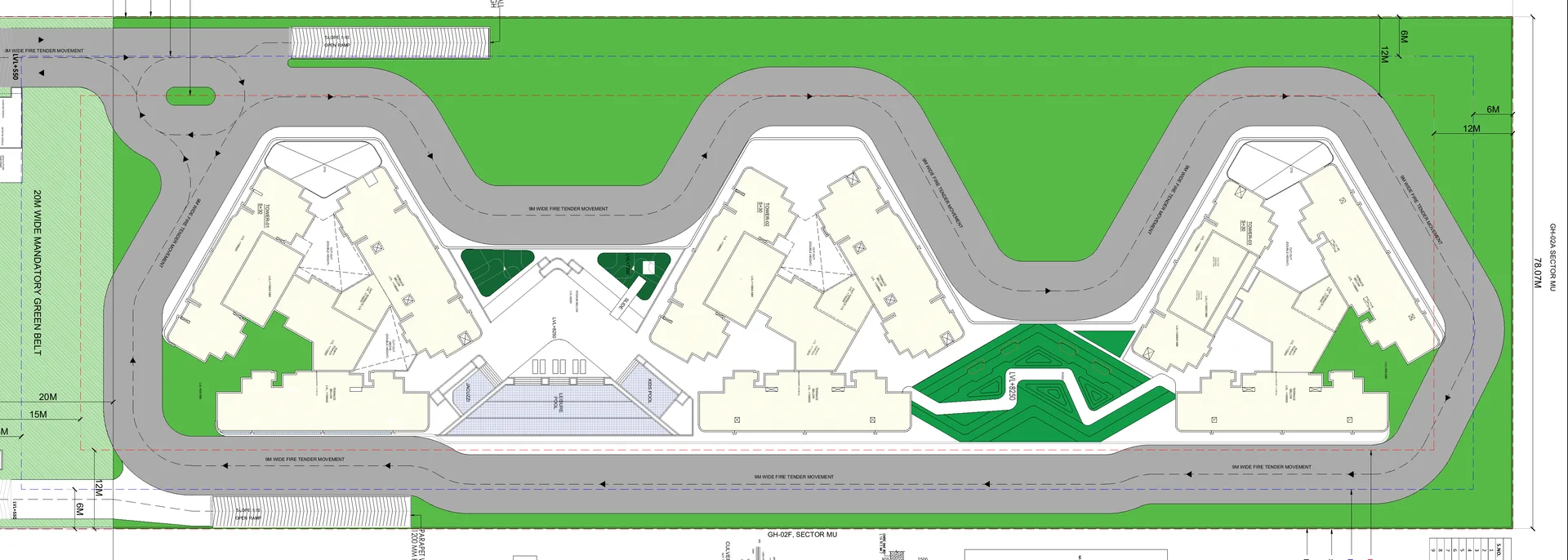Hero Homes Leafsong Retreat site plan