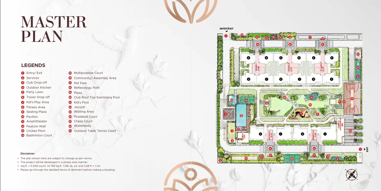 panchsheel Greens 2 — Floor Plan